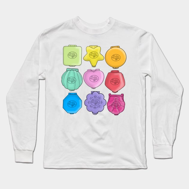 Polly Pocket Long Sleeve T-Shirt by Iblue